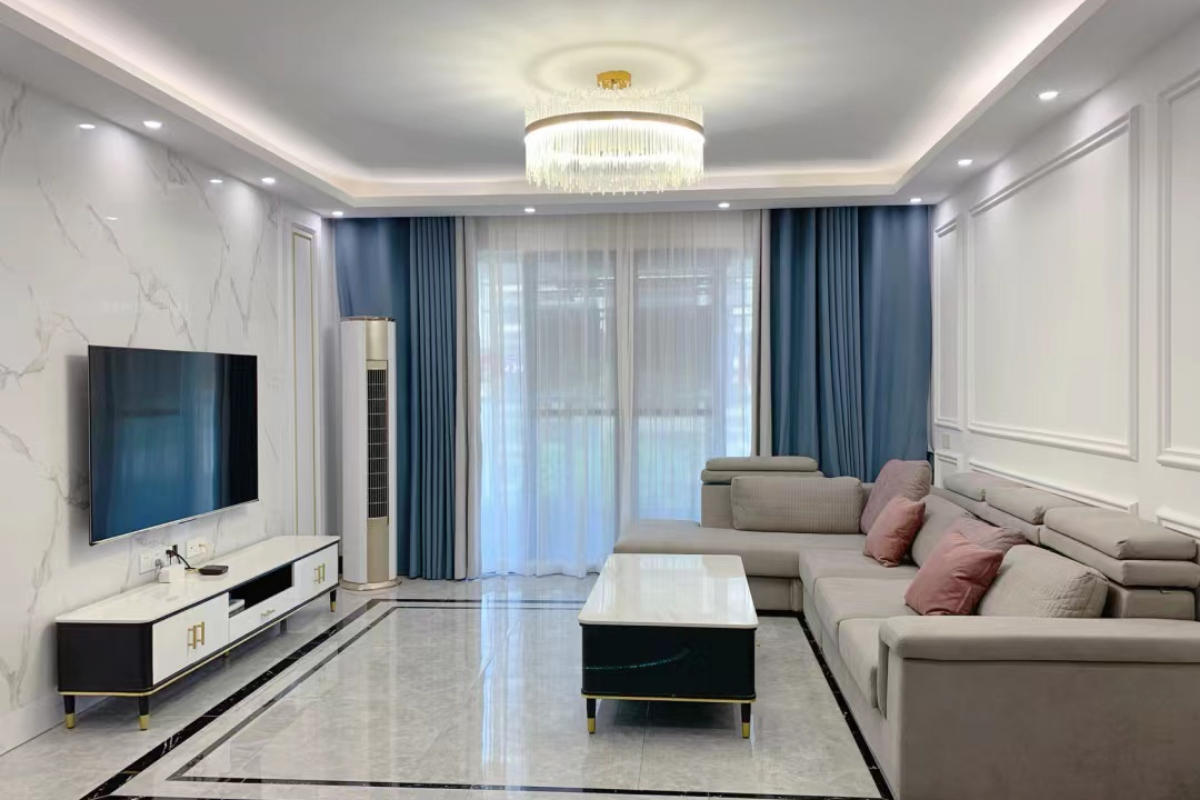 138平新安悅府，黑白山水勾勒的東方美